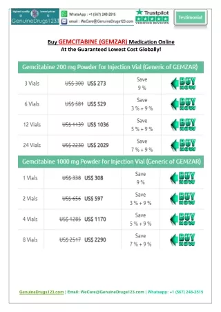 buy gemcitabine gemzar medication online