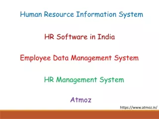 human resource information system