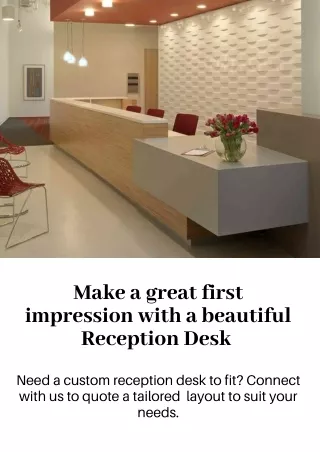 make a great first impression with a beautiful