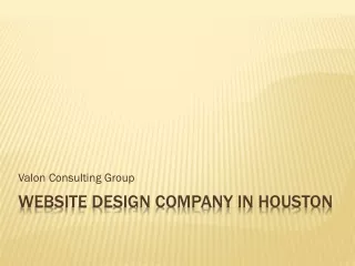 valon consulting group