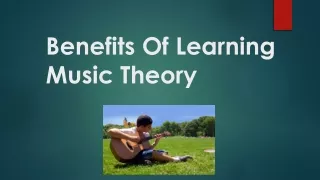 Benefits Of Learning Music Theory