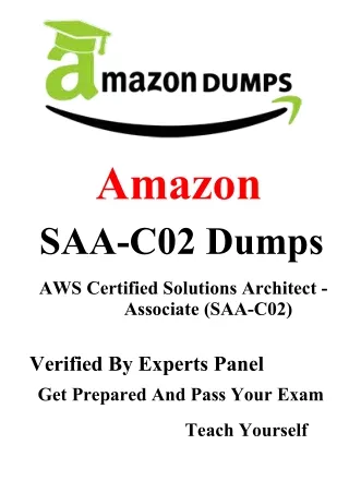 Get Latest SAA-C02 Dumps PDF - Amazondumps.us