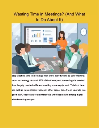 wasting time in meetings and what to do about it