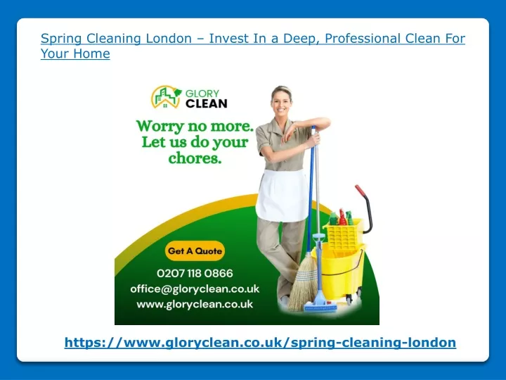 spring cleaning london invest in a deep