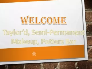 welcome