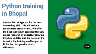 python training in bhopal