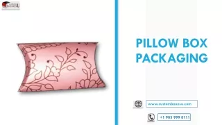 pillow box packaging