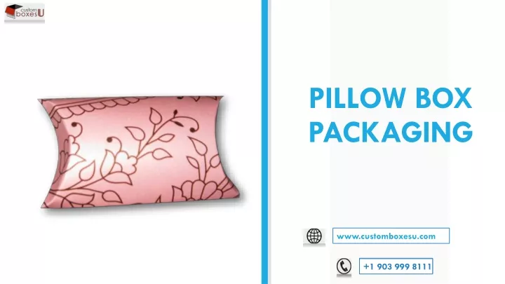 pillow box packaging