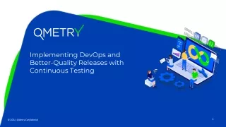 implementing devops and better quality releases with continuous testing