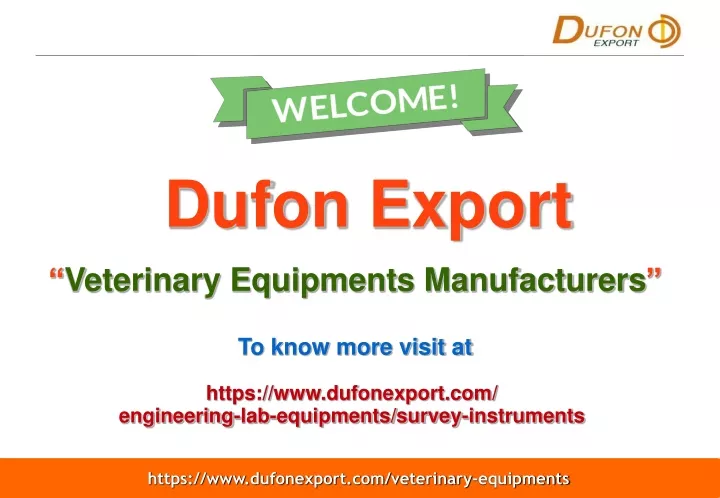 dufon export