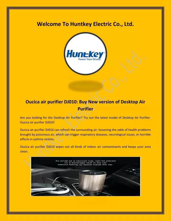 welcome to huntkey electric co ltd