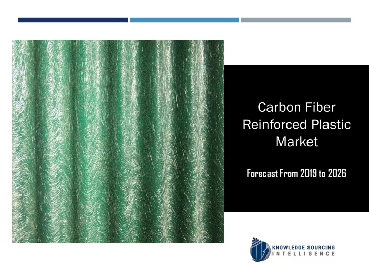 carbon fiber reinforced plastic market forecast