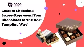 Design Your Own Chocolate Boxes In Wholesale Rates | Custom Food Boxes!