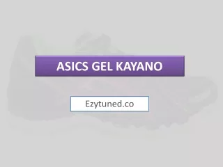 asics gel kayano