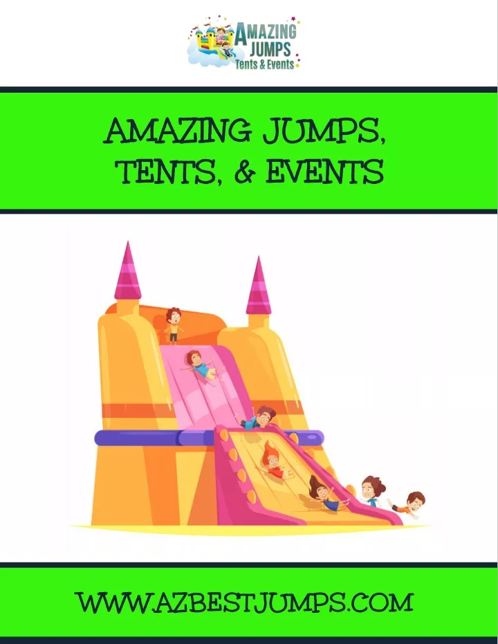 amazing jumps tents events