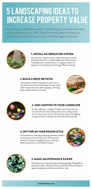 5 Landscaping Ideas to Increase Property Value