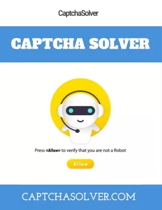 CAPTCHA SOLVER