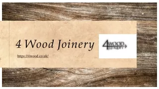 4 wood joinery https 4wood co uk