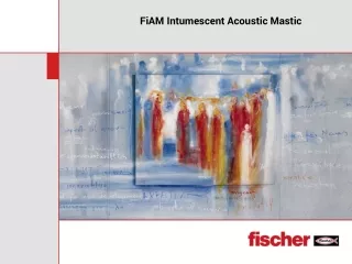 FiAM Intumescent Acoustic Mastic