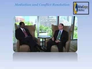 mediation and conflict resolution