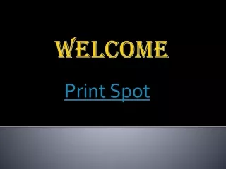 welcome