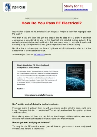 study for fe comments@studyforfe com