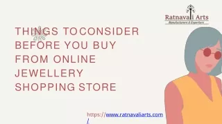Online Jewelry Shopping Store India | Ratnavaliarts