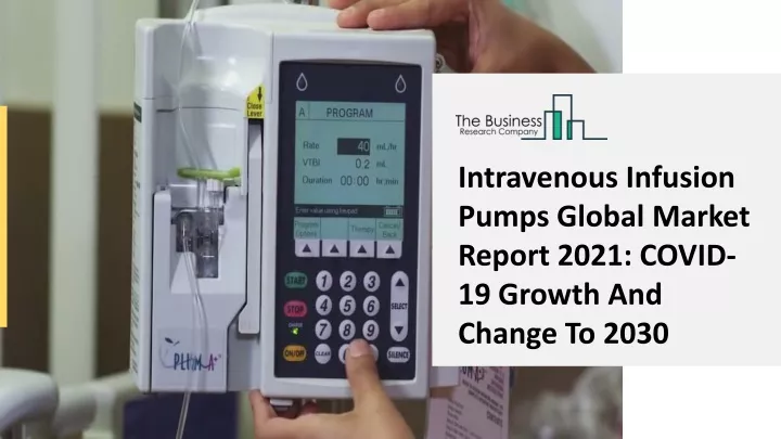 intravenous infusion pumps global market report