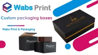 custom packaging boxes