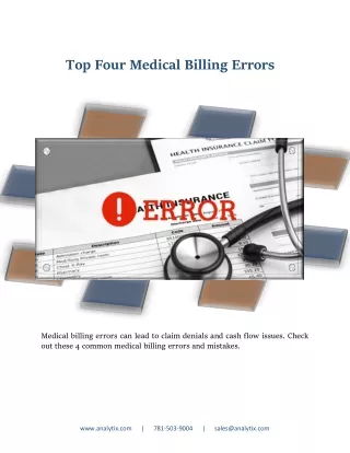 Top Four Medical Billing Errors