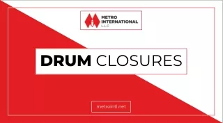 Drum Closures - Metrointl