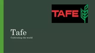 TAFE | Agro Engines | Tractors and Farm Equipments