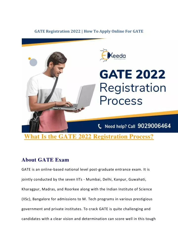 gate registration 2022 how to apply online