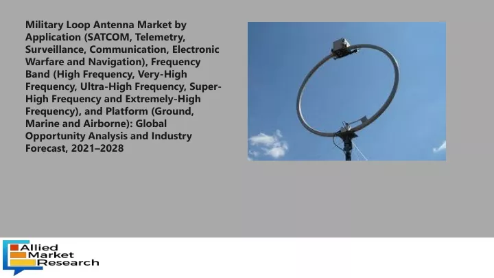 military loop antenna market by application