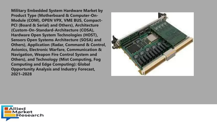 military embedded system hardware market