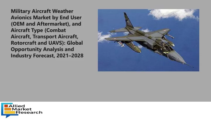 military aircraft weather avionics market