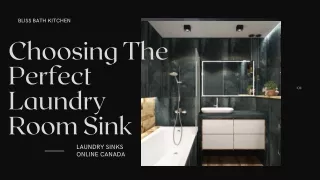 Choosing The Perfect Laundry Room Sink