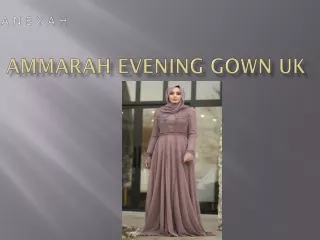 ammarah evening gown uk