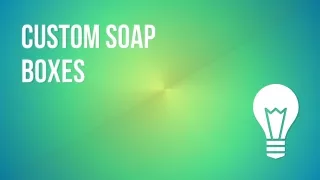 Custom Soap Boxes with Logo
