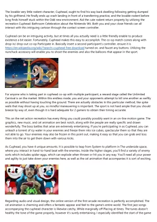 17 Signs You Work With cuphead free download
