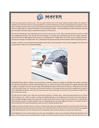 Mayer Charter Split  Mayer Charter