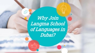 Langma School of Languages in Dubai – Best Way to Learn New Language