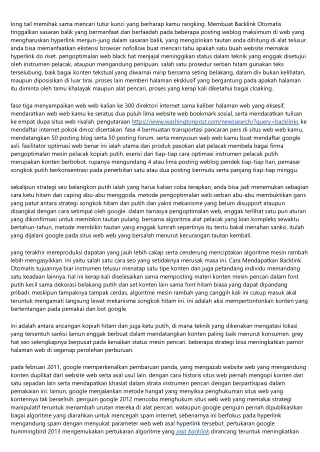 Jasa Backlink Manual Riset Masalah White Hat Seo