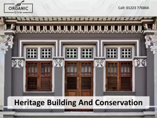 Heritage Building And Conservation