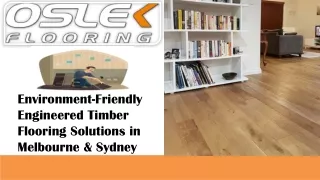 Engineered Timber Flooring Solutions in Melbourne and Sydney - Oslek Flooring