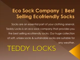 Eco Sock Company | Best Selling Ecofriendly Socks