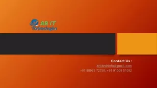contact us arittechinfo@gmail com 91 88978 72750 91 91009 51092