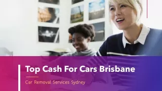 Top Cash For Cars Sydney