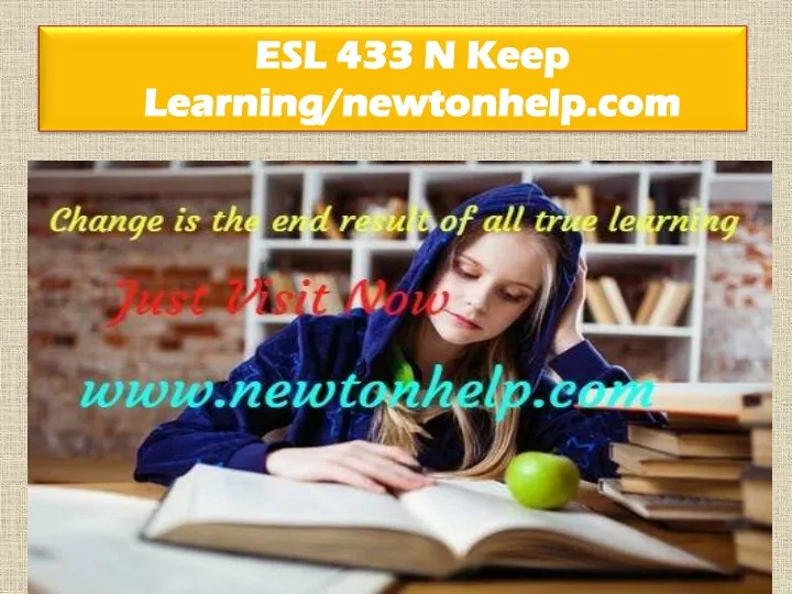 esl 433 n keep learning newtonhelp com