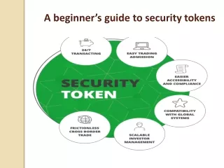 a beginner s guide to security tokens